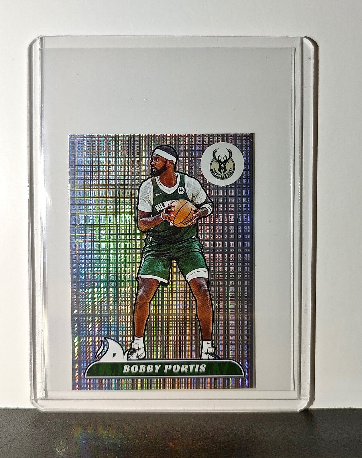 Bobby Portis 2024-25 Panini NBA #227 Foil Sticker Card Milwaukee Bucks