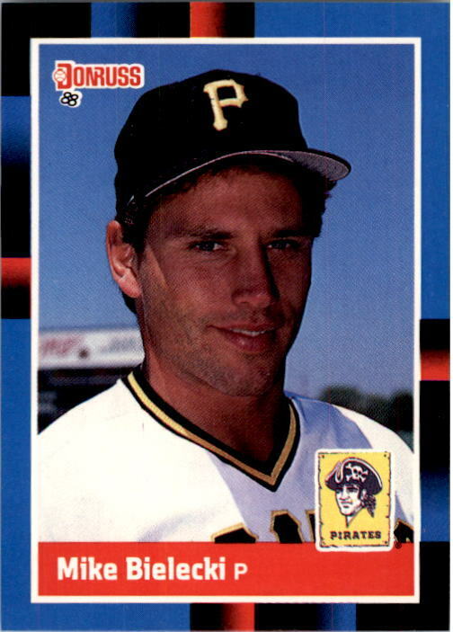 1988 Mike Bielecki Donruss Baseball Card #484