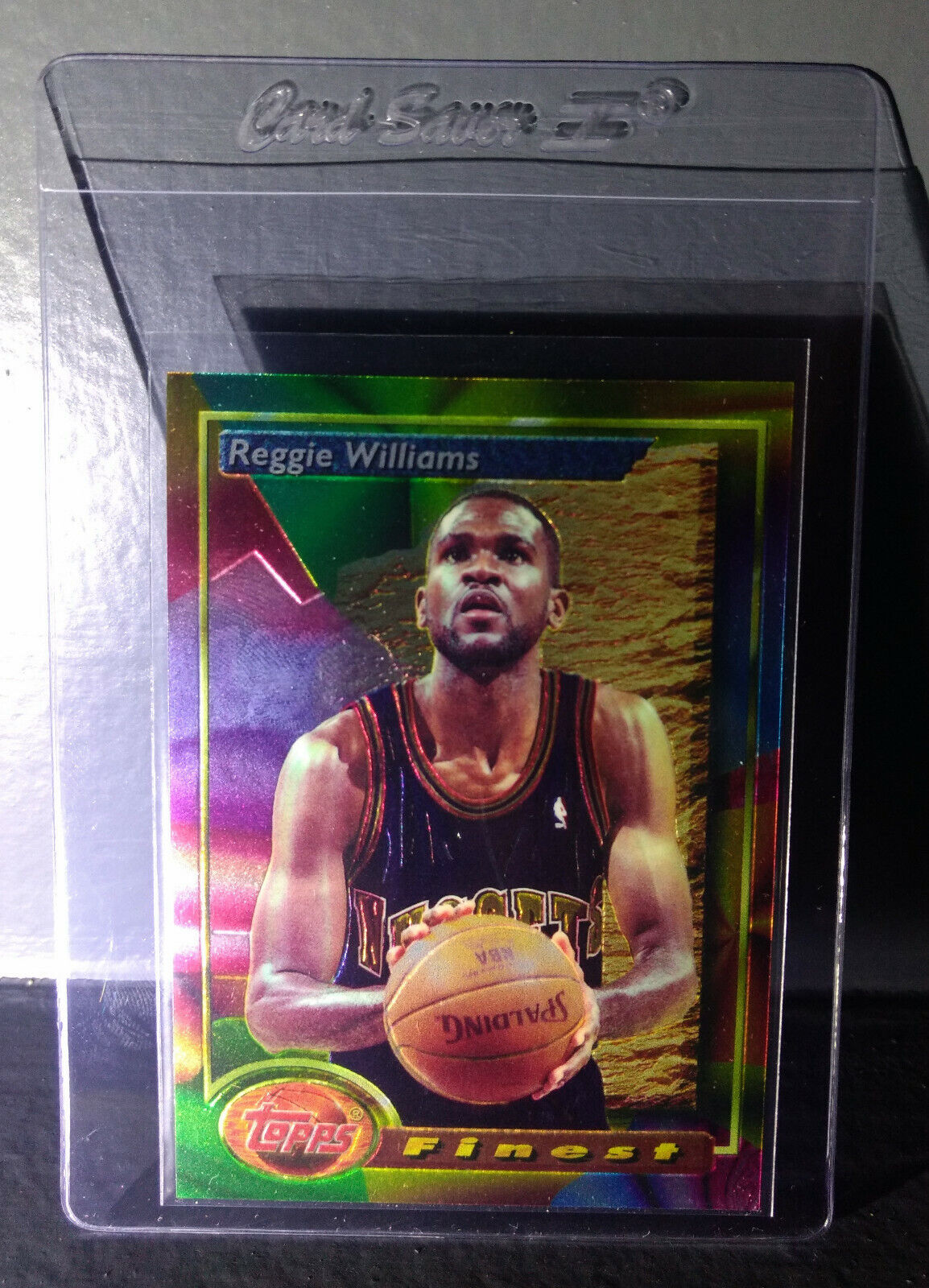 1993-94 Topps Finest Reggie Williams #17 Basketball Card