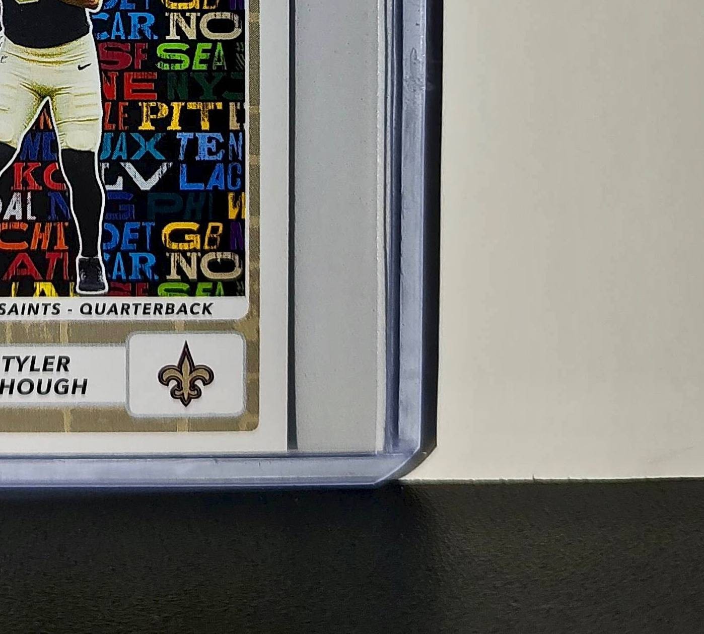 Tyler Shough Rookie 2025 Panini NFL #560 Draft Sticker Saints