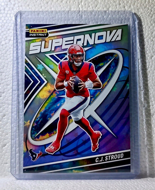 C.J. Stroud 2023 Panini NFL #6 Supernova Football Card Houston Texans 1/481