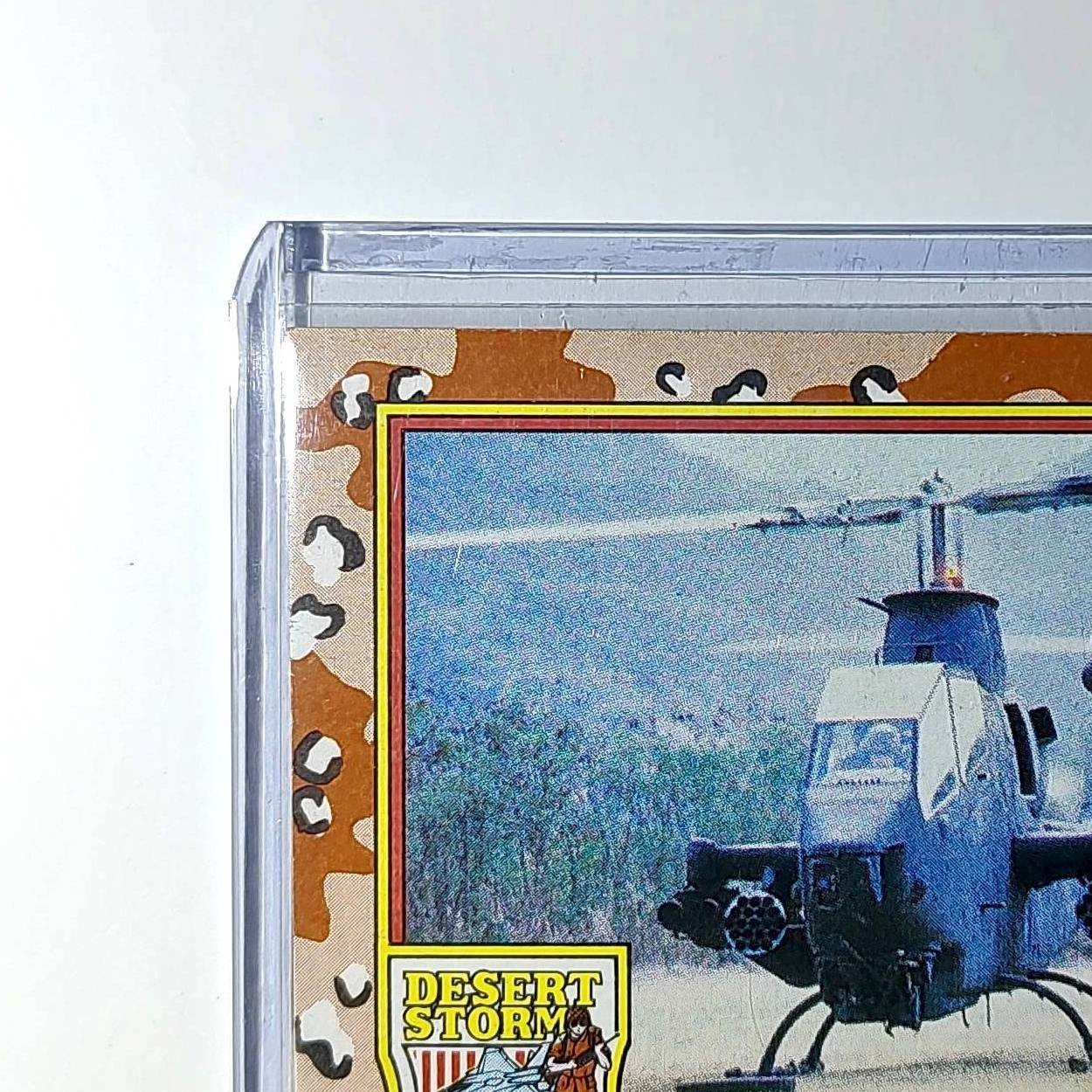 Cobra Helicopter 1991 Topps Desert Storm #16 Card