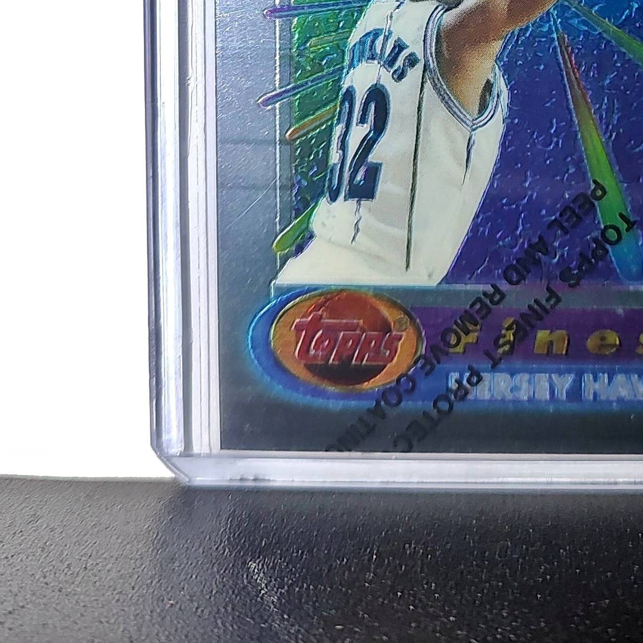 Hersey Hawkins 1994-95 Topps Finest #302 Basketball Card