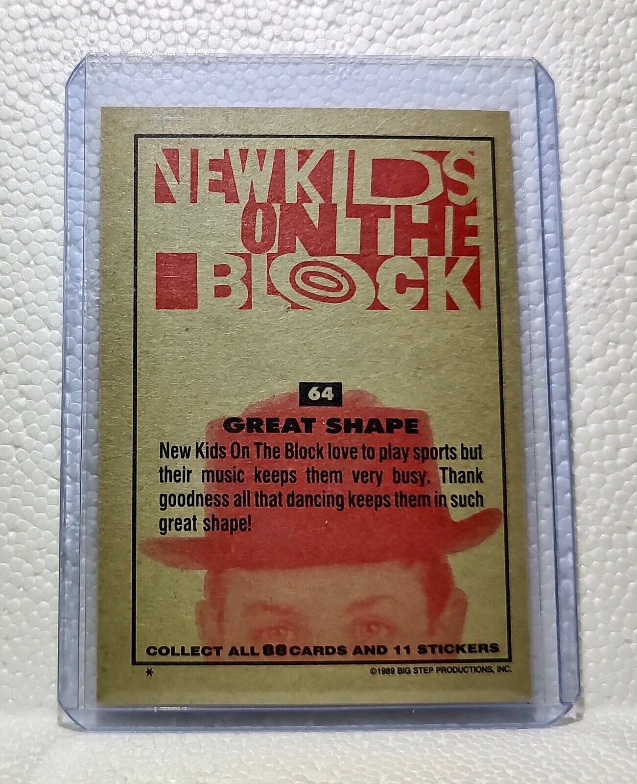 Great Shape 1989 New Kids on the Block #64 Trading Card