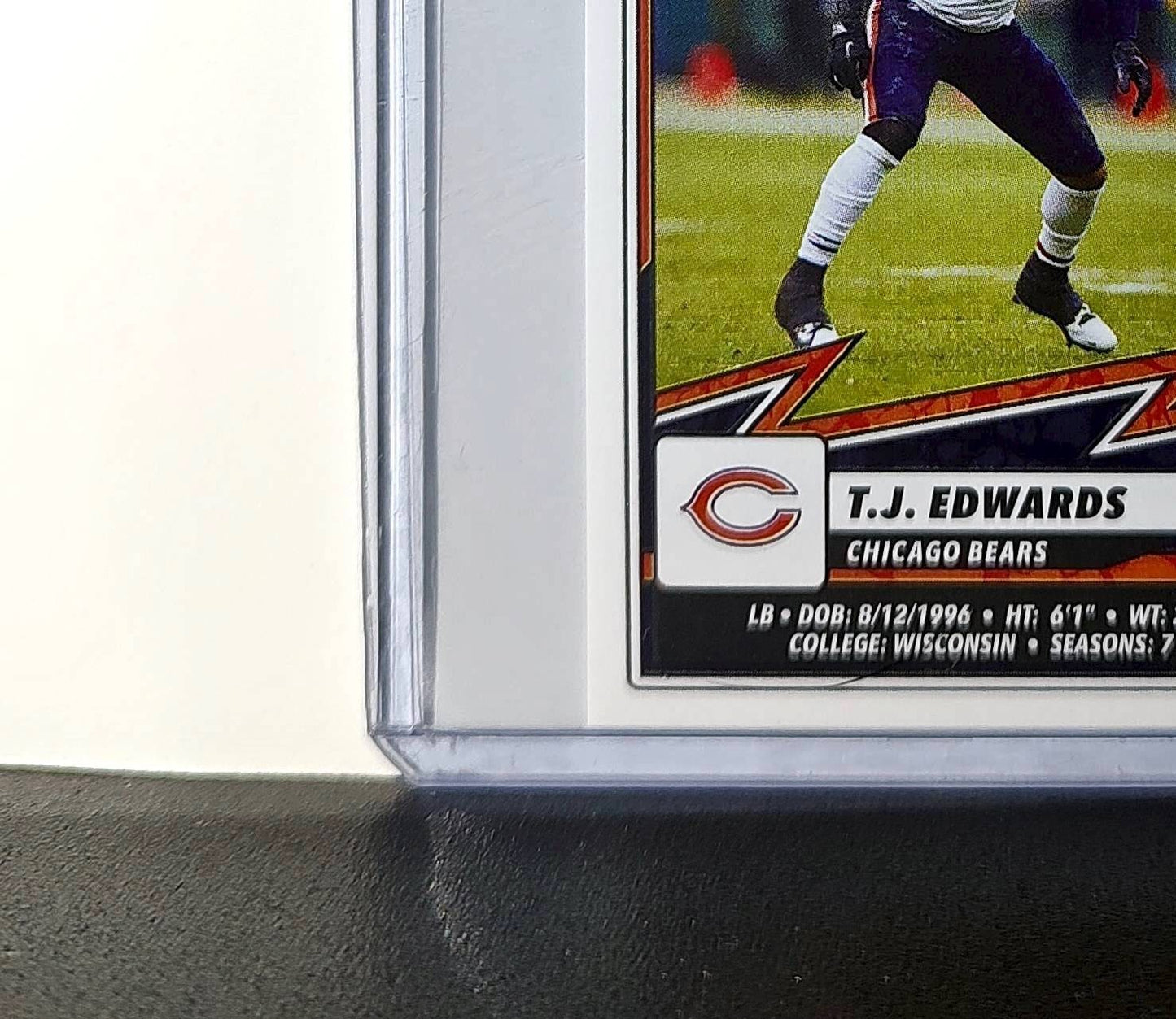 T.J. Edwards 2025 Panini NFL #369 Sticker Chicago Bears