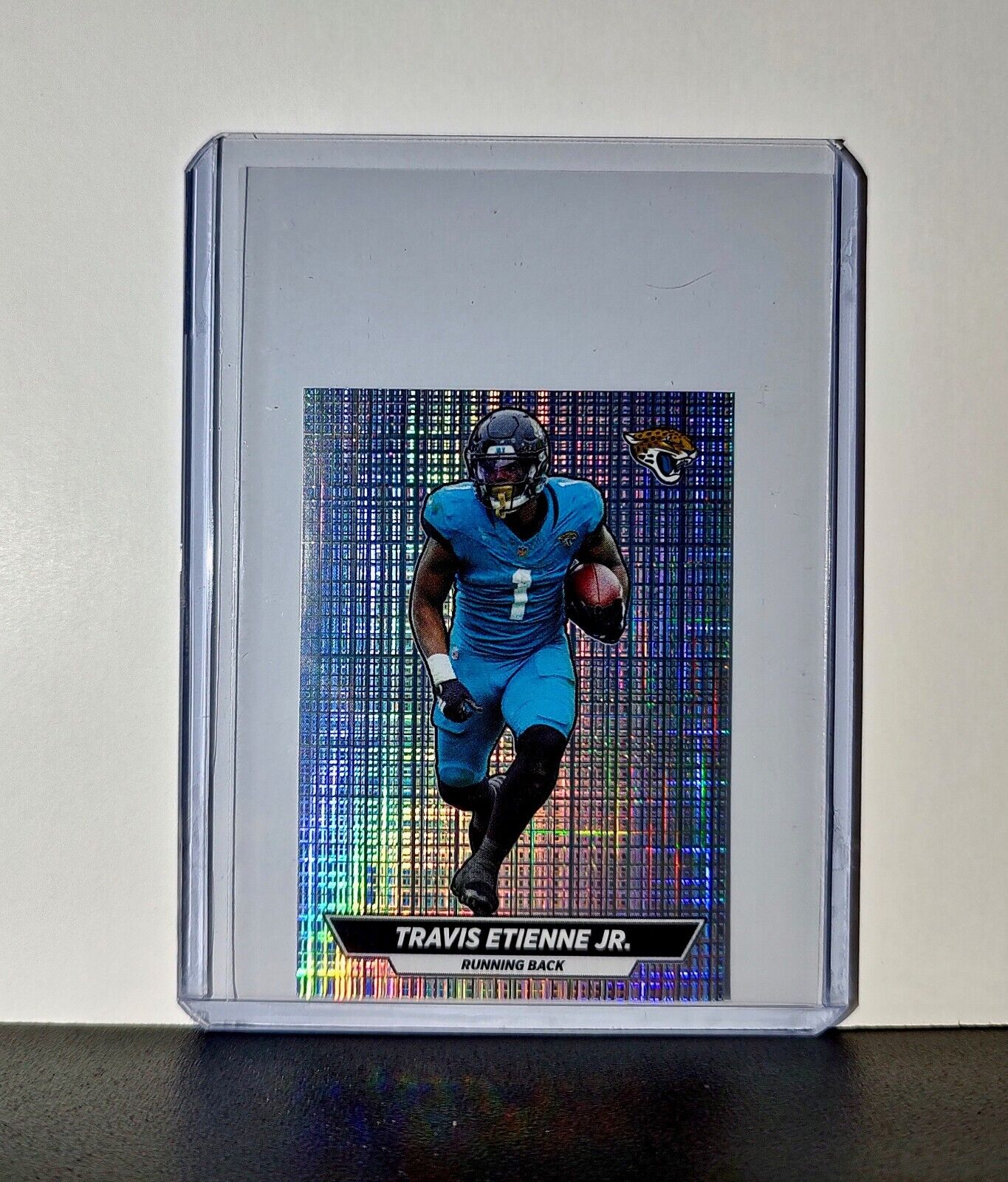 Travis Etienne Jr. 2024 Panini NFL Sticker #202 Foil Jacksonville Jaguars
