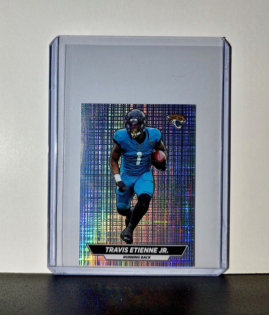 Travis Etienne Jr. 2024 Panini NFL Sticker #202 Foil Jacksonville Jaguars