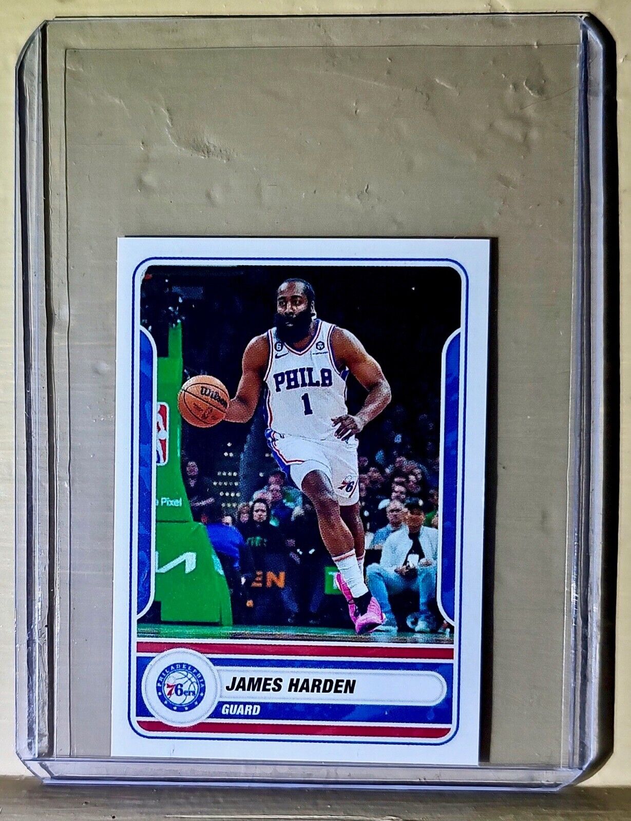 2023-24 James Harden Panini NBA Basketball #260 Sticker Philadelphia 76ers