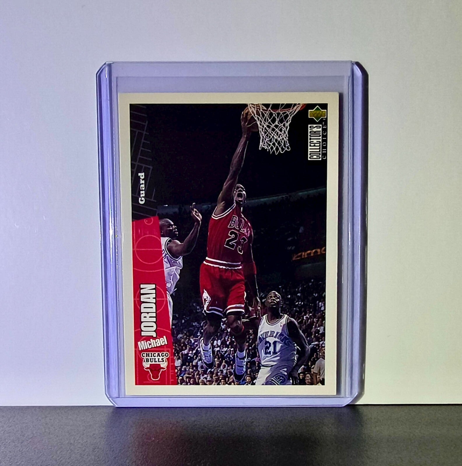Michael Jordan 1996-97 Upper Deck Collector's Choice #23 Card Chicago Bulls