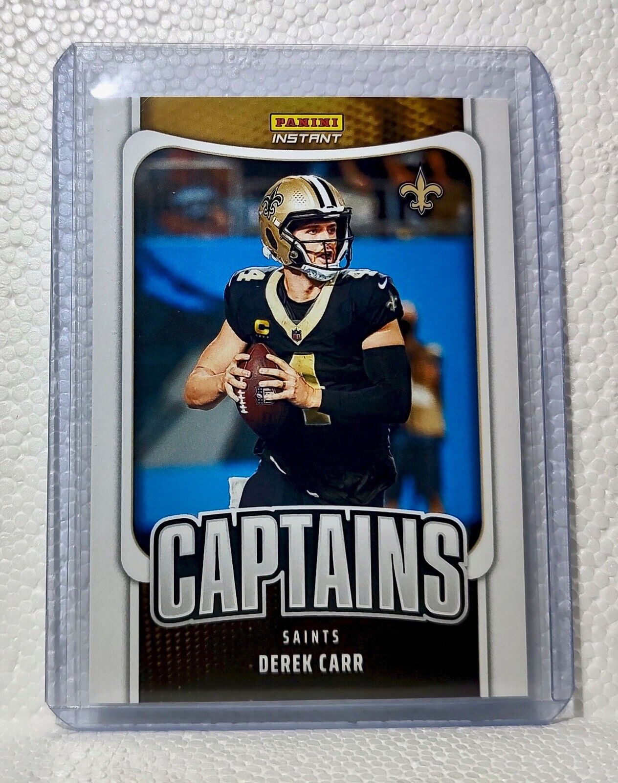 Derek Carr 2023 Panini NFL Captain #23 Football Card New Orleans Saints 1/331