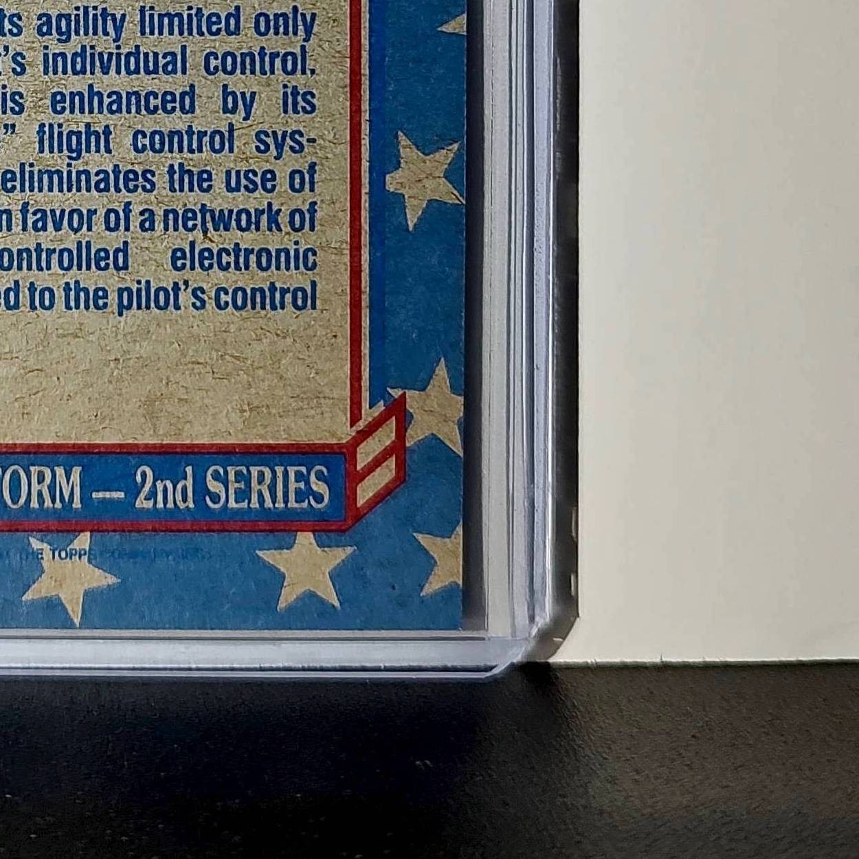 F-16 Fighting Falcon 1991 Topps Desert Storm #115 Card