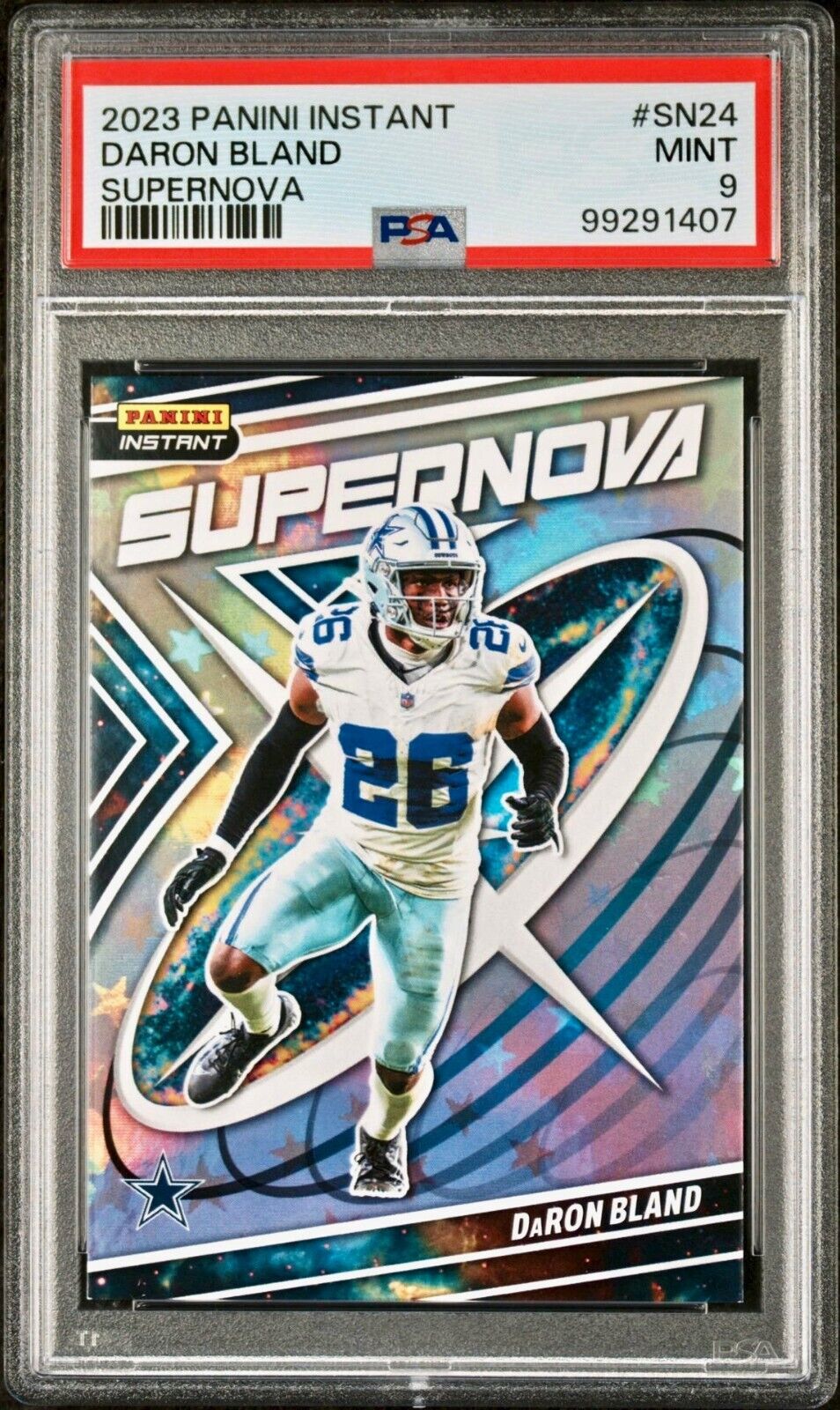 DaRon Bland 2023 Panini Supernova NFL #SN-24 Football Card PSA 9 Mint