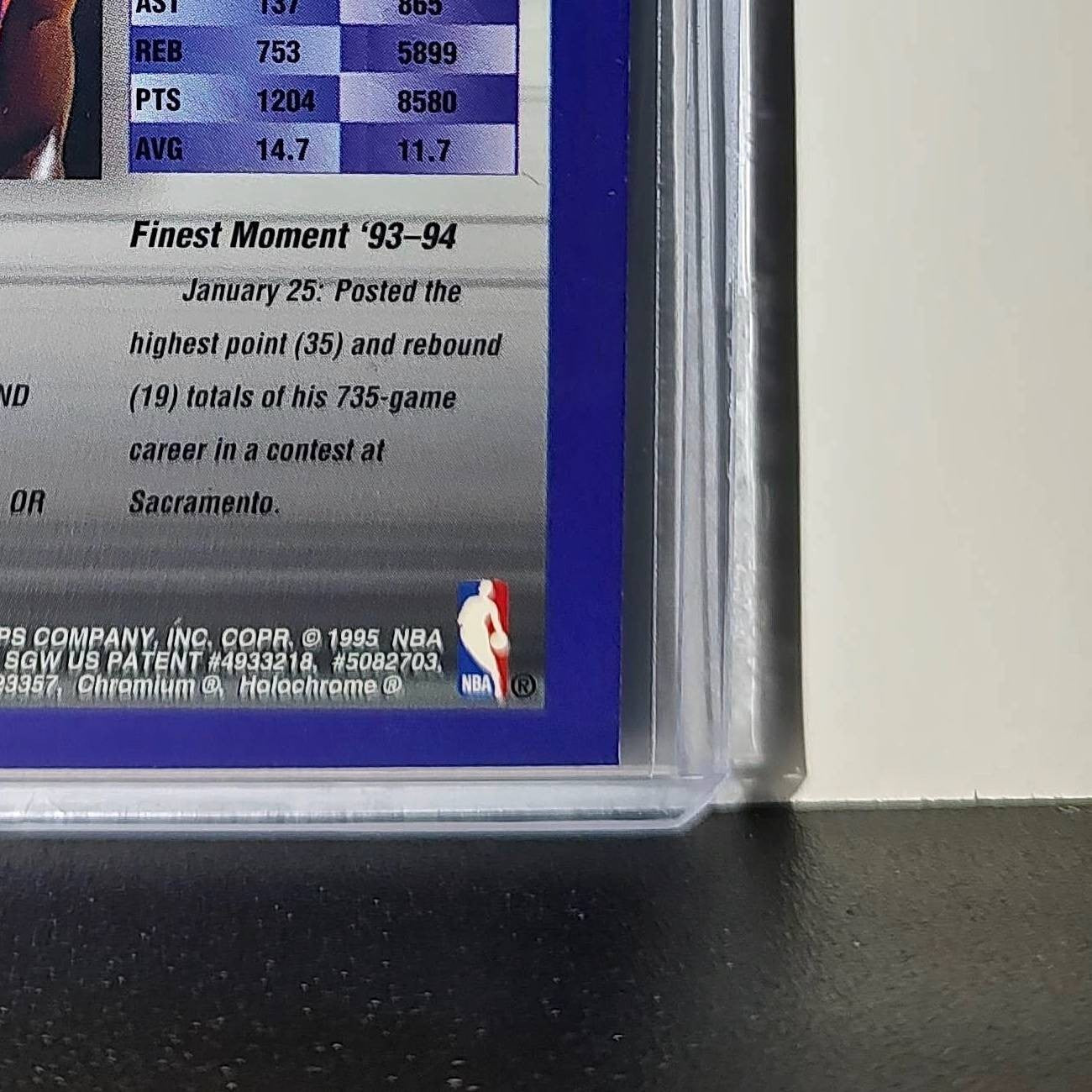 A.C. Green 1994-95 Topps Finest #269 Basketball Card