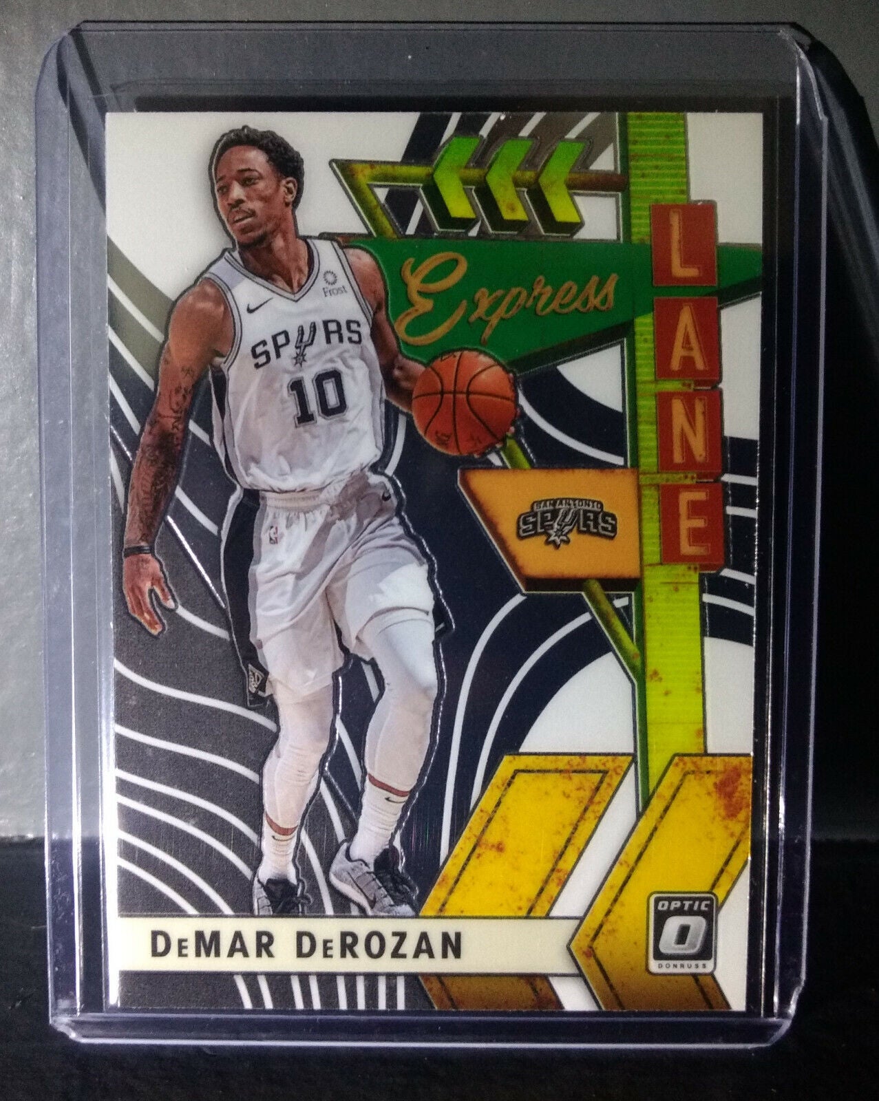 Demar Derozan 2019-20 Panini Donruss Optic Express Lane #5 Basketball Card