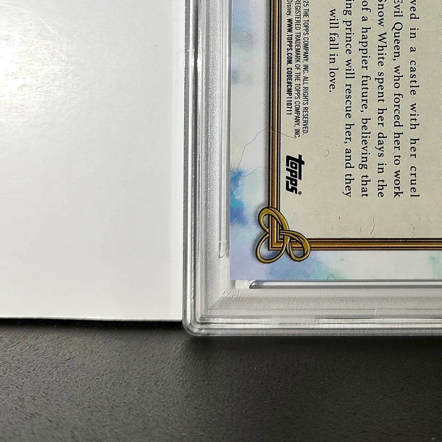 The Queen's Castle 2025 Topps Disney #C-1 Card PSA 9 MT