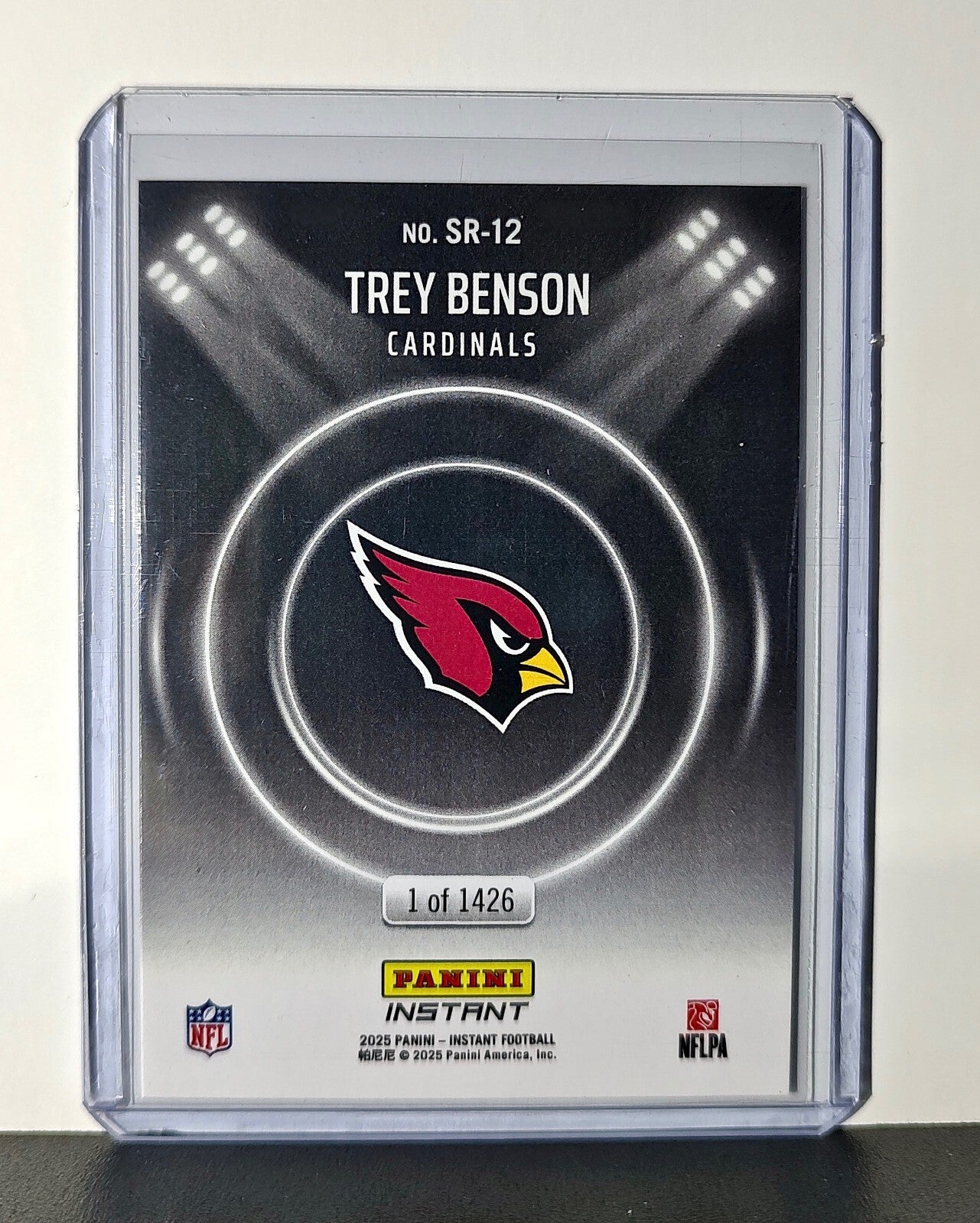 Trey Benson Rookie 2024 Panini Spotlight Rookies NFL #12 Cardinals 1 of 1426