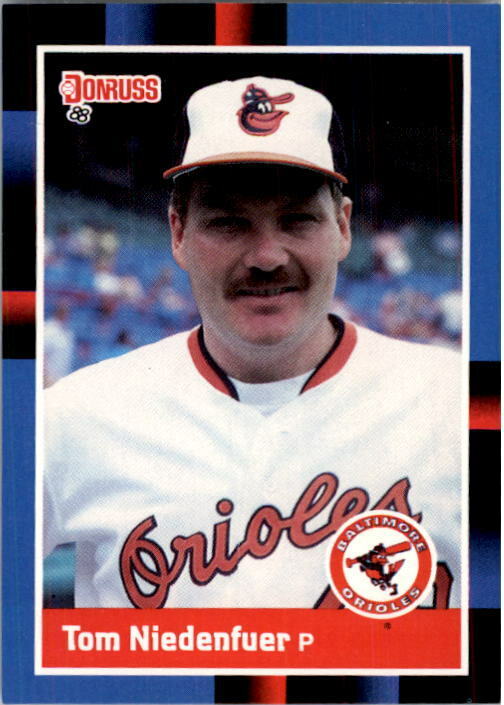 1988 Tom Niedenfuer Donruss Baseball Card #294