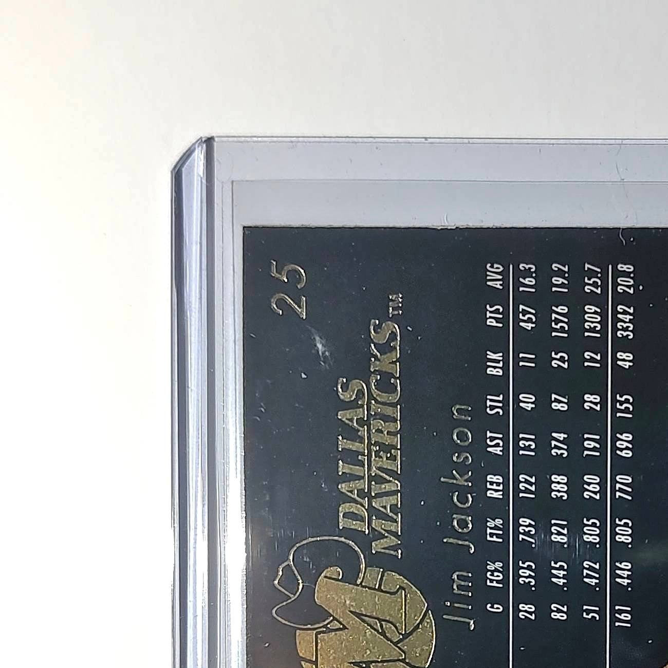 Jim Jackson 1995-96 Flair NBA #25 Card Dallas Mavericks