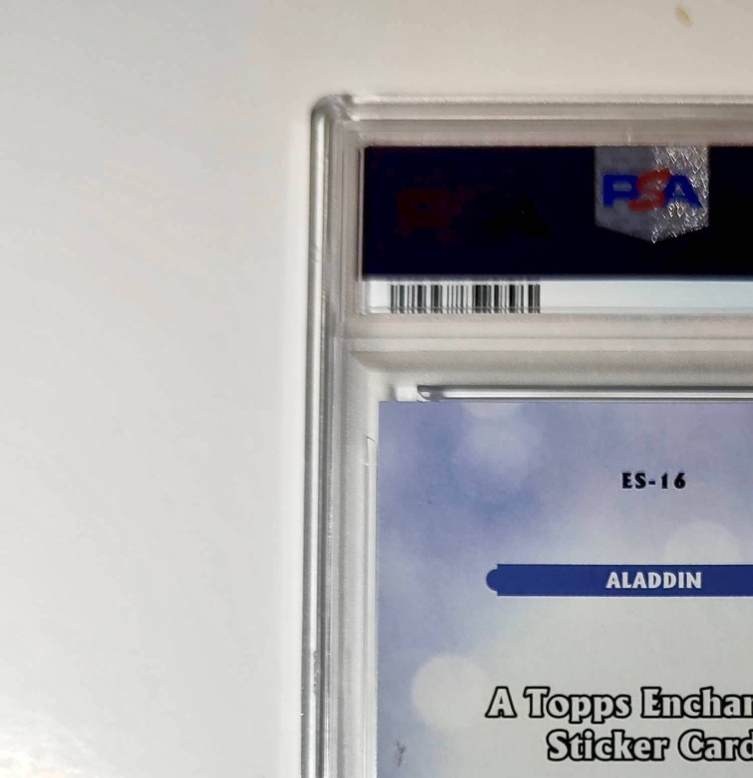 Aladdin 2025 Topps Disney #ES-16 Enchanted Sticker Card Aladdin PSA 10