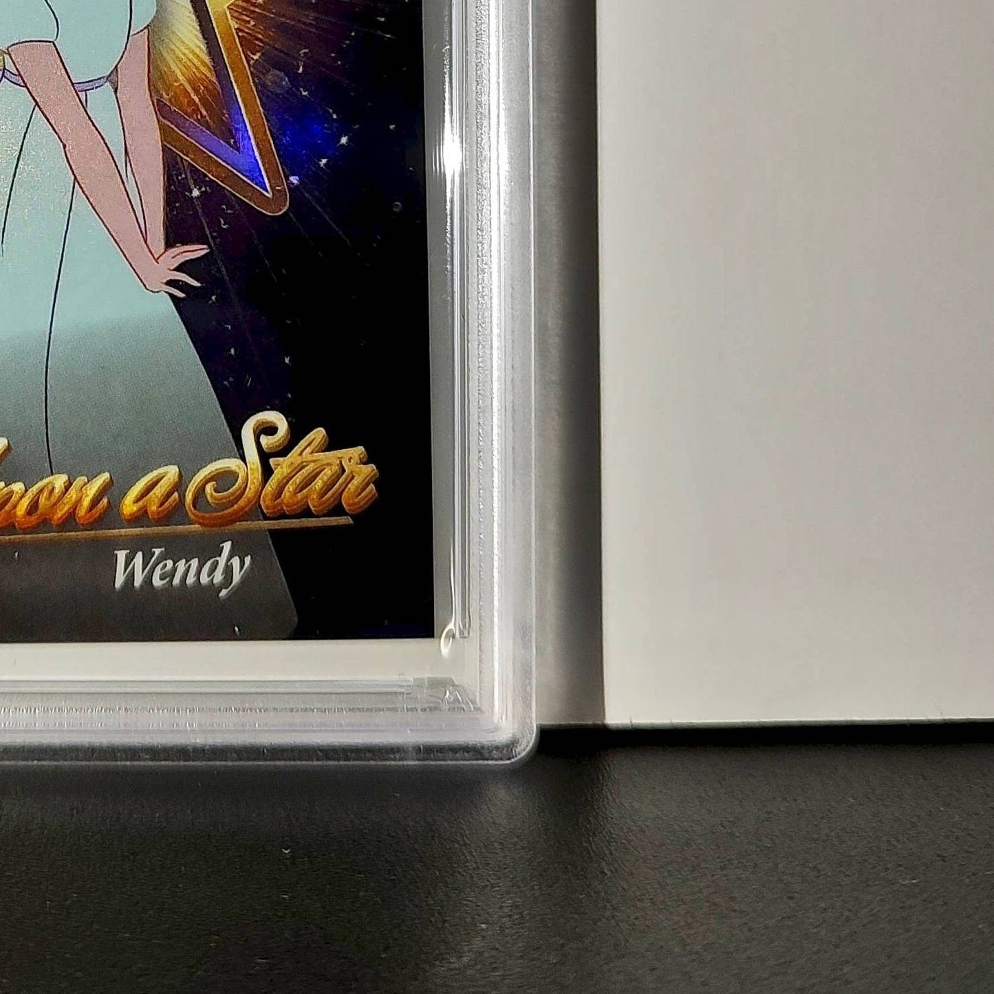 Wendy 2025 Topps Chrome Disney #W-9 Wish Upon A Star Die Cut Peter Pan PSA 9