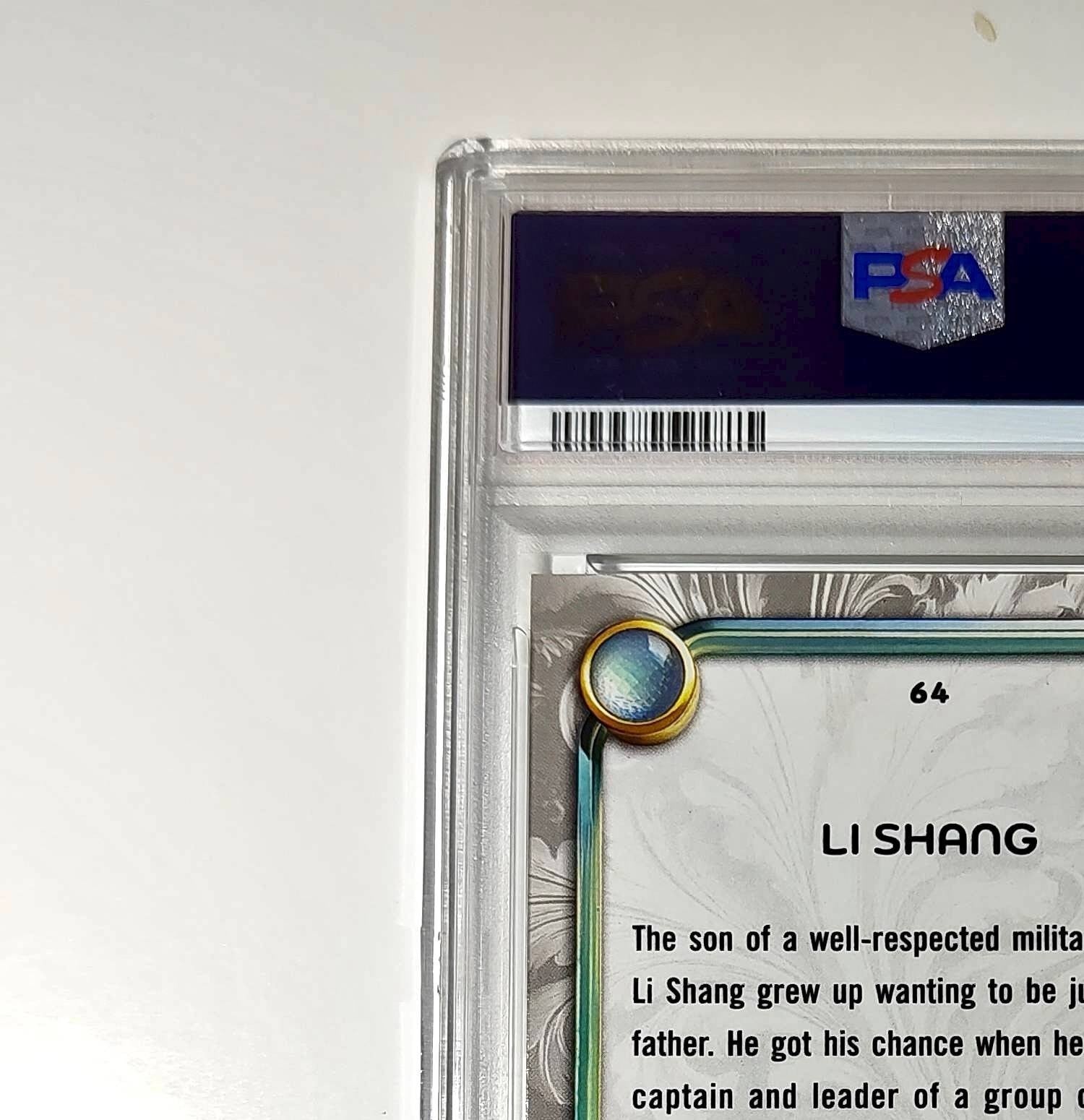 Li Shang 2025 Topps Disney Wonder #64 Winter Variant Card Mulan PSA 10