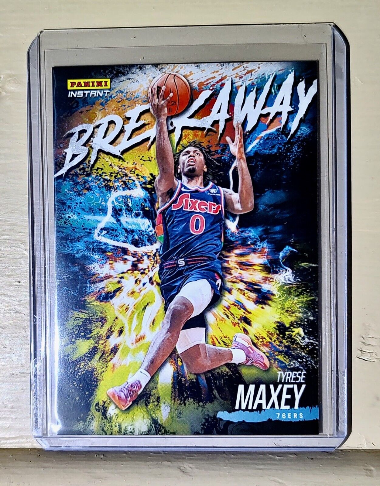 Tyrese Maxey 2022-23 Panini NBA Breakaway #4 Basketball Card 1/2304