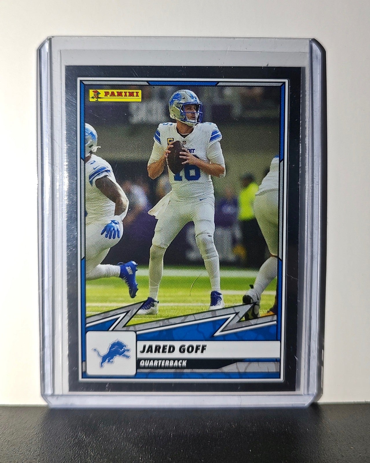 Jared Goff 2025 Panini NFL #48 Foil Sticker Card Detroit Lions