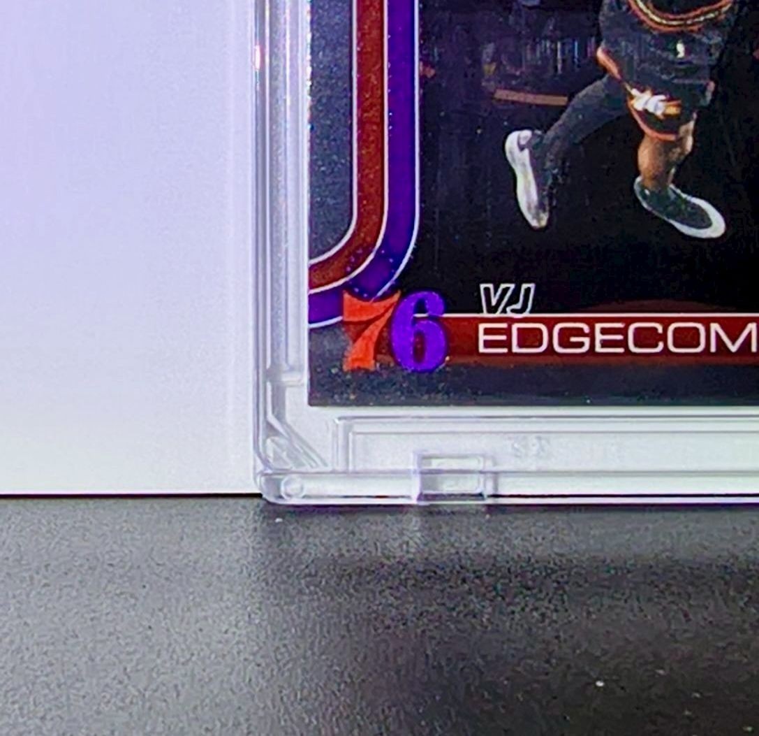 VJ Edgecombe Rookie 2025-26 NBA Topps Chrome Update #153 Basketball Card 76ers