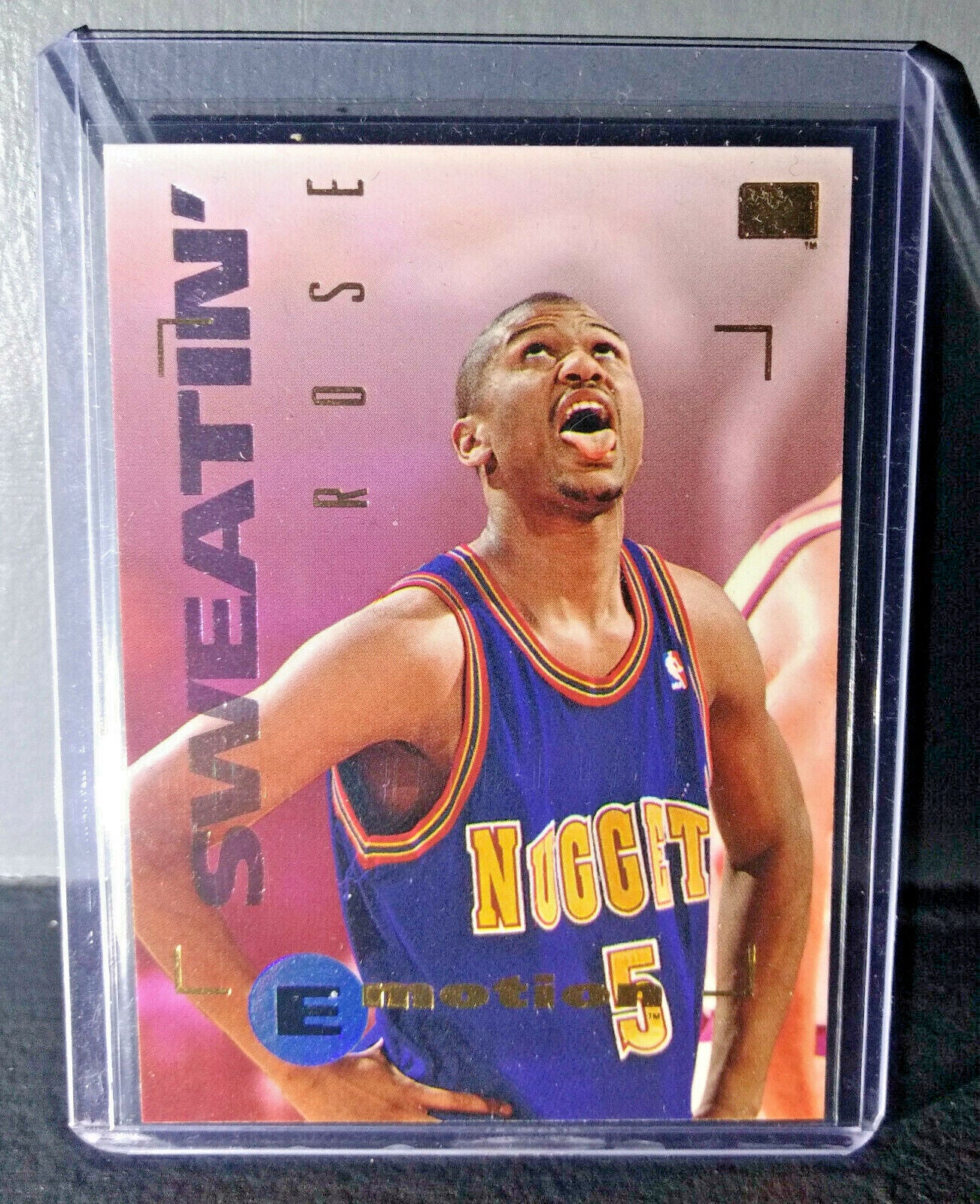 1994-95 Jalen Rose Skybox Emotion #25 Basketball Card