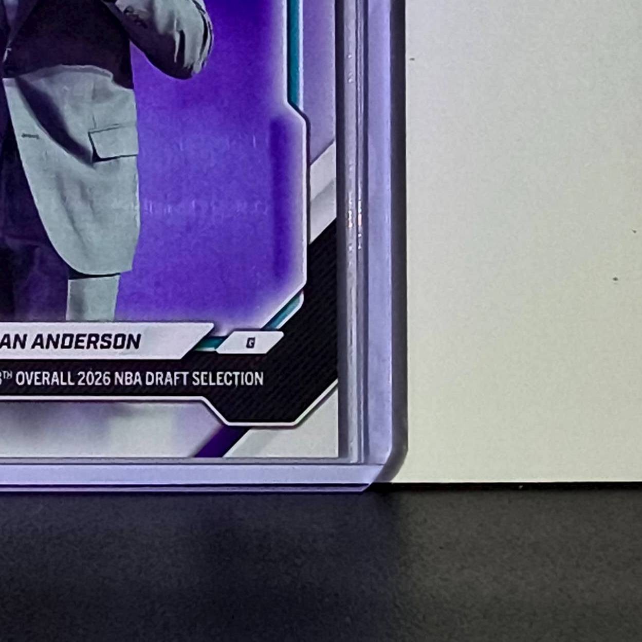 Christian Anderson Jr. Rookie 2026-27 Topps NBA Draft #CAND Card Hornets