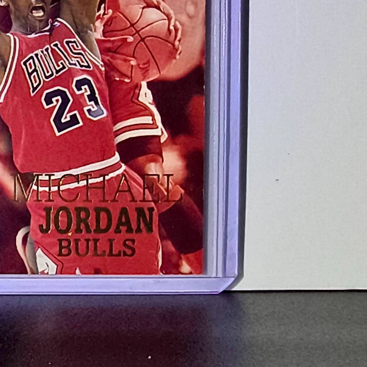 Michael Jordan 1996-97 Hoops  Career Best Game #335 Basketball Card Bulls