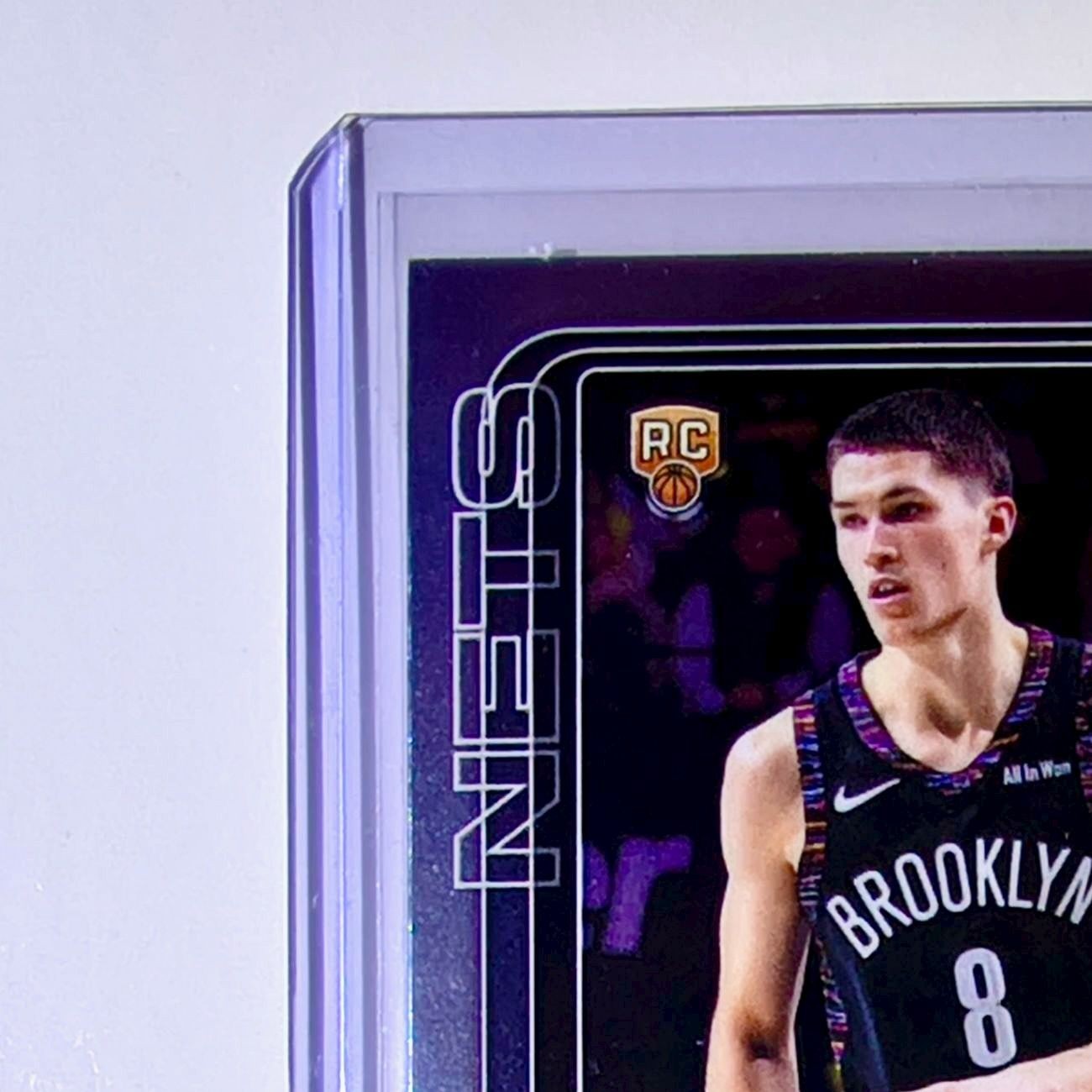 Egor Dëmin Rookie 2025-26 NBA Topps Chrome Update #158 Basketball Card Nets 