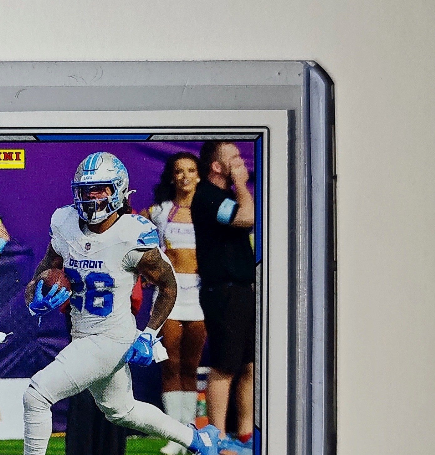 Jahmyr Gibbs 2025 Panini NFL #54 Sticker Card Detroit Lions