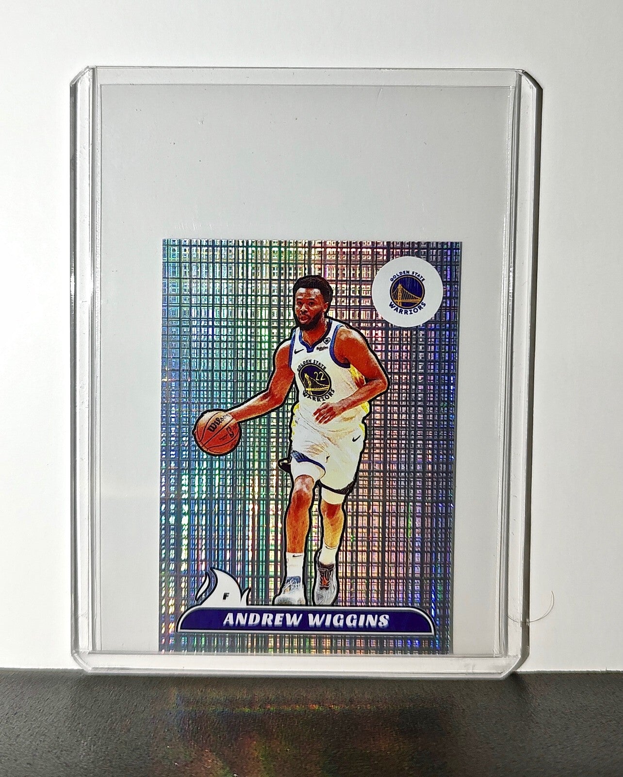 Andrew Wiggins 2024-25 Panini NBA #329 Foil Sticker Card Golden State Warriors