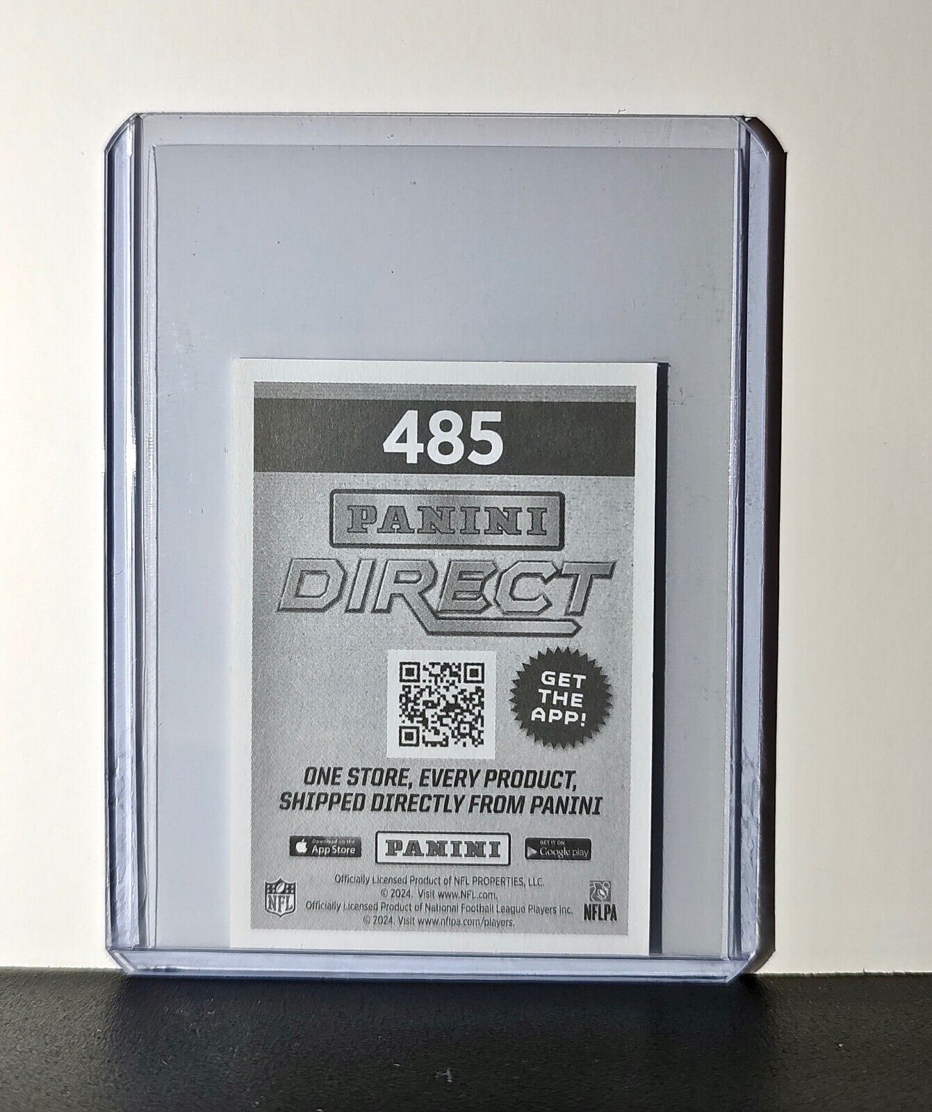 Jamel Dean 2024 Panini NFL Sticker #485 Tampa Bay Buccaneers