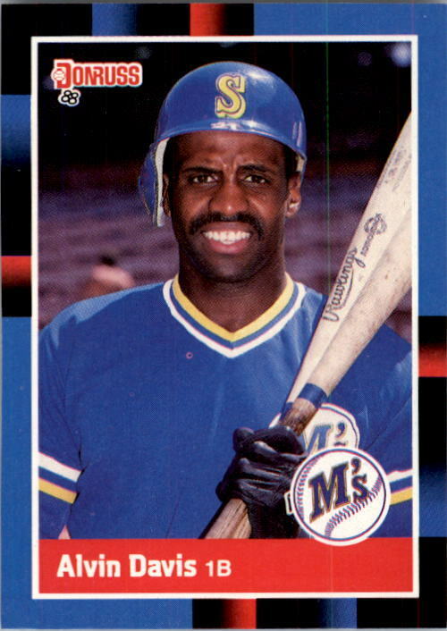 1988 Alvin Davis Donruss Baseball Card #193