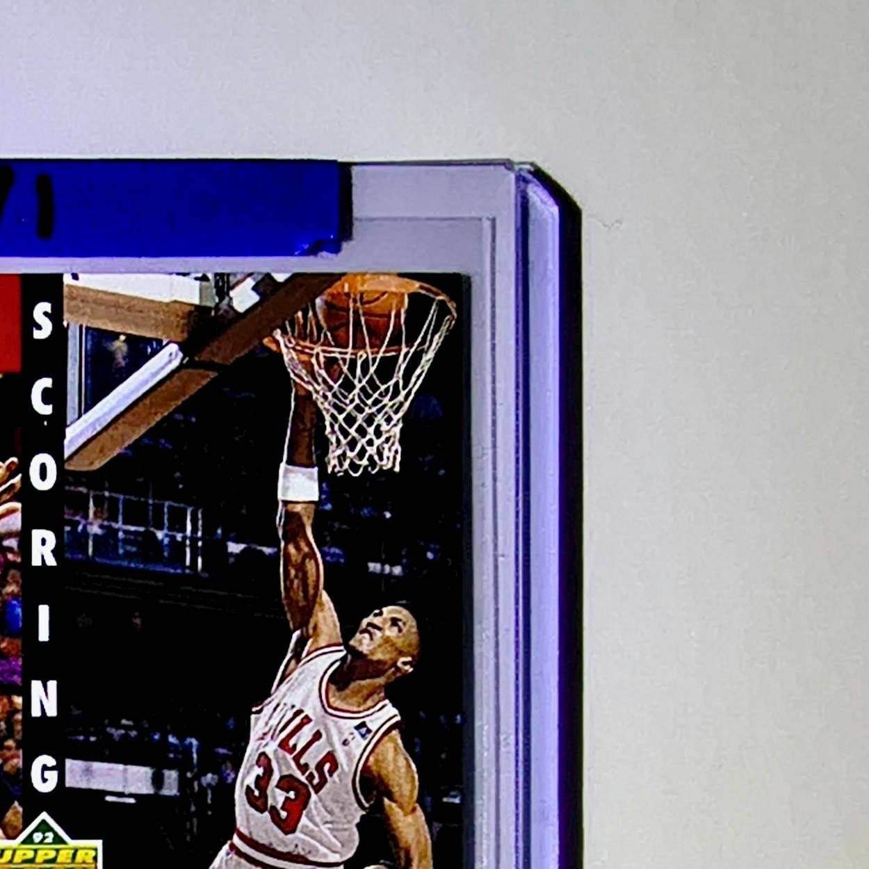 Michael Jordan Scottie Pippen 1992-93 Upper Deck Scoring Threats #62 Card Bulls