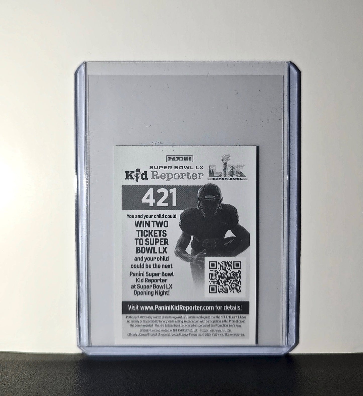 J.J. McCarthy 2025 Panini NFL #421 Foil Sticker Minnesota Vikings