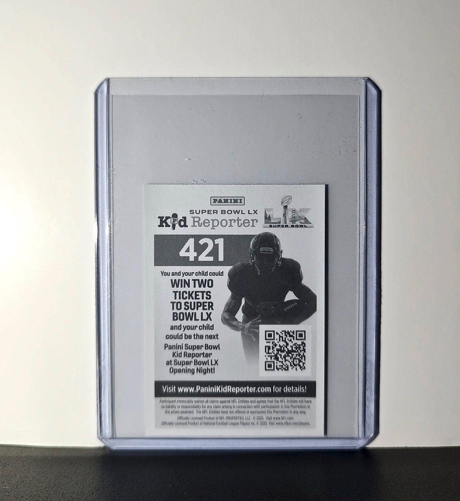 J.J. McCarthy 2025 Panini NFL #421 Foil Sticker Minnesota Vikings