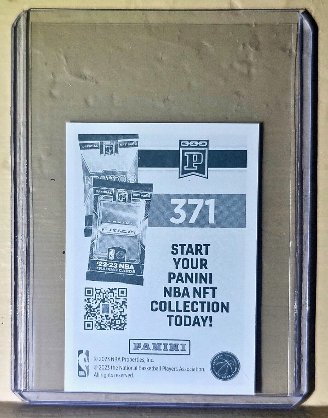 2023-24 Jalen Hood-Schifino Panini NBA Basketball #371 Sticker LA Lakers