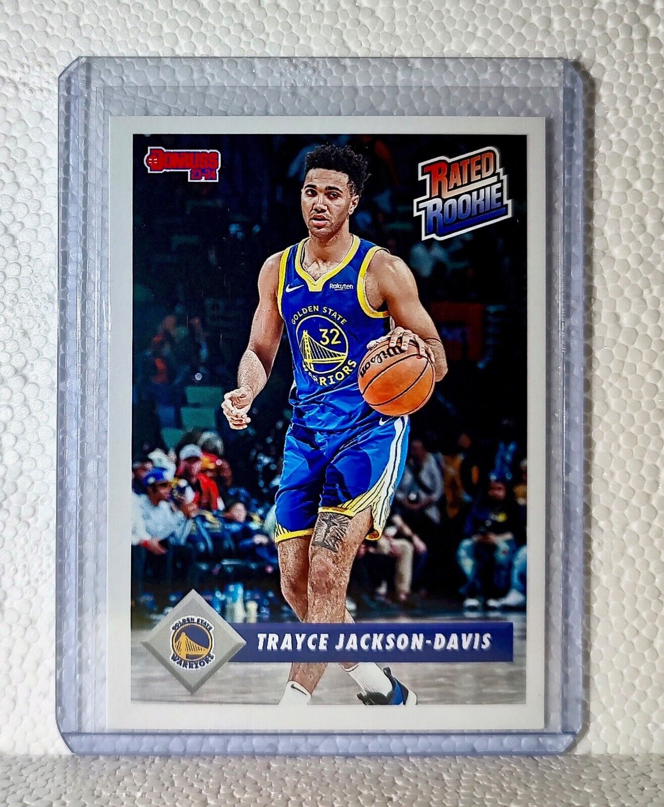 Trayce Jackson-Davis 2023-24 Panini NBA #14 Rated Rookie Retro Warriors 1/715