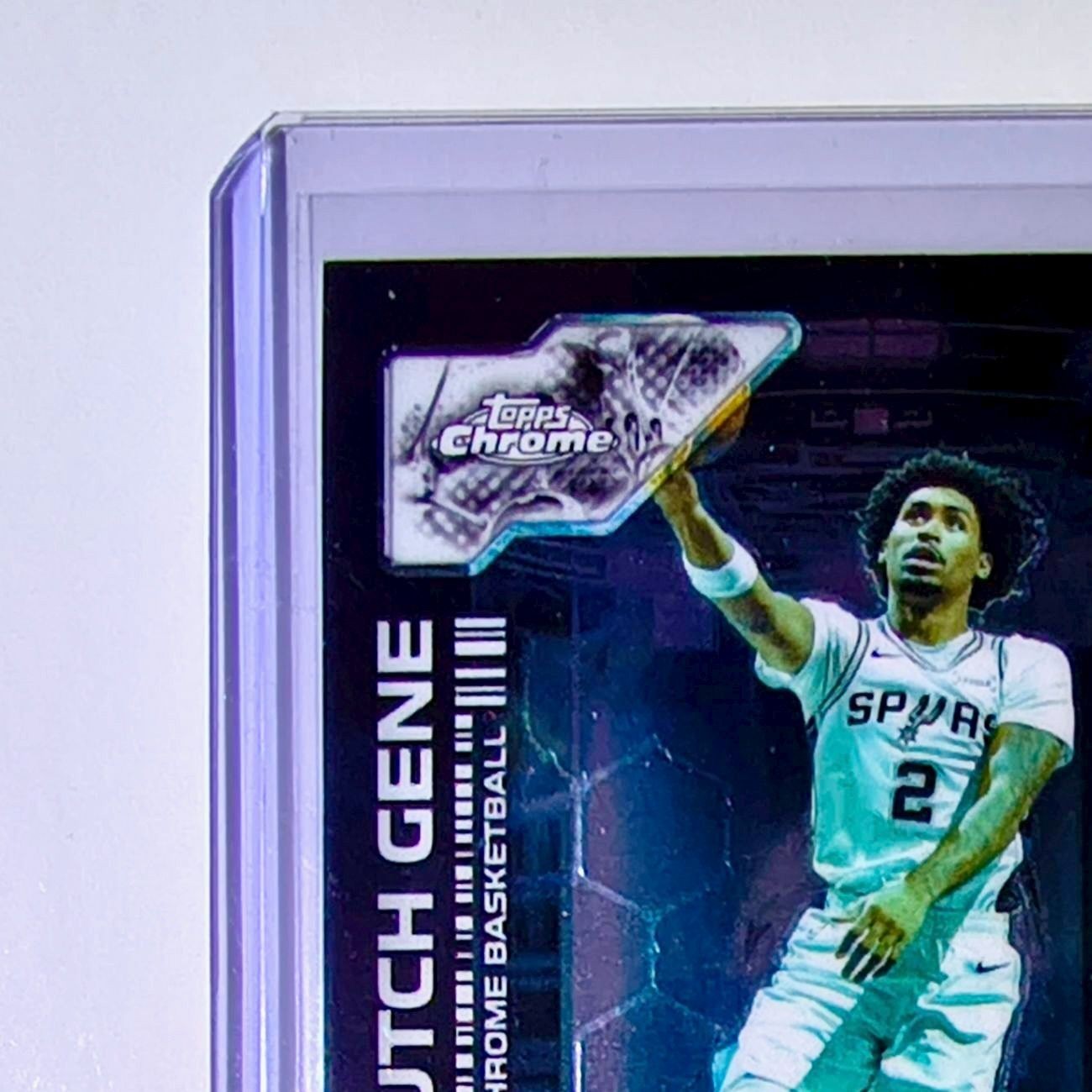 Dylan Harper Rookie 2025-26 NBA Topps Chrome Update Clutch Gene #CG-12 Card