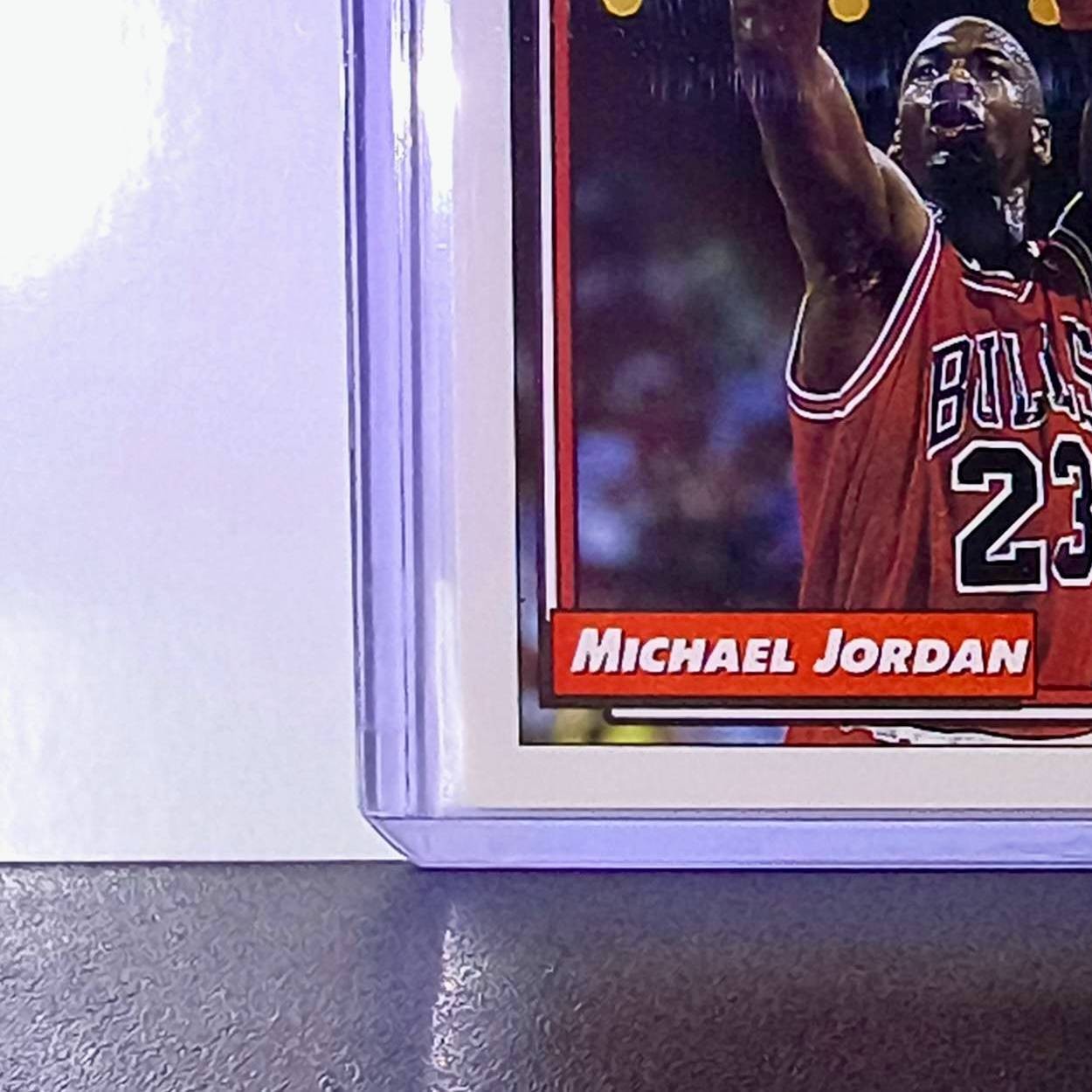 Michael Jordan 1992-93 Topps 50 Point Club #205 Basketball Chicago Bulls