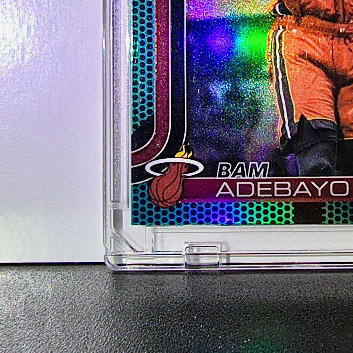 Bam Adebayo 2025-26 NBA Topps Chrome Update #35 Aqua Refractor Card 117/199