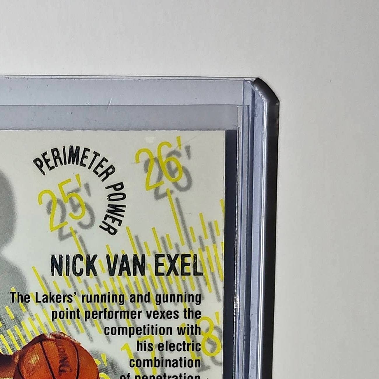 Nick Van Exel 1995-96 Flair NBA #15 Perimeter Power Card