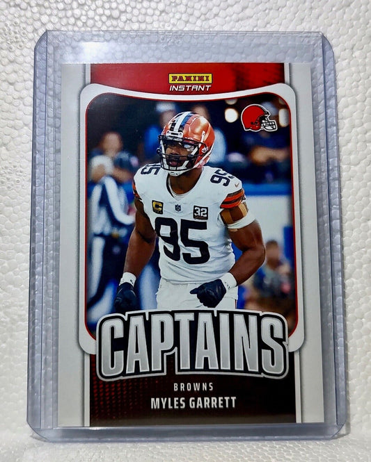 Myles Garrett 2023 Panini NFL Captain #8 Football Card Cleveland Browns 1/331