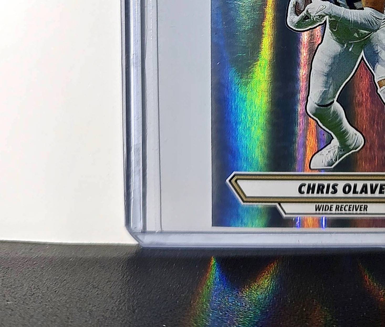 Chris Olave 2025 Panini NFL #459 Foil Sticker New Orleans Saints