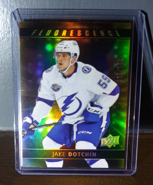 2017 Jake Dotchin Upper Deck Fluorescence #F-12 Hockey Card #/150