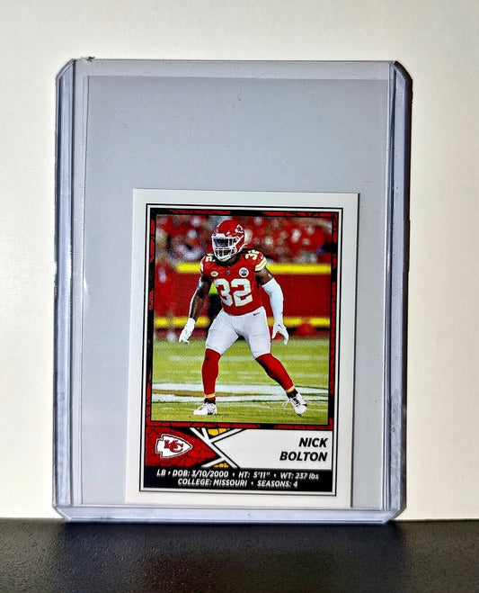 Nick Bolton 2024 Panini NFL Sticker #258 Kansas City Chiefs