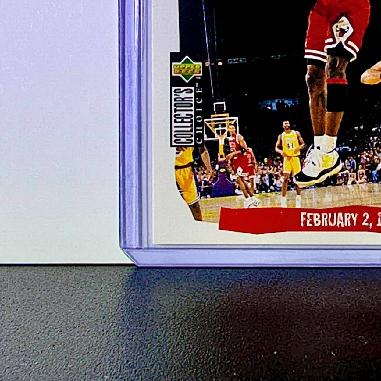 Michael Jordan 1996-97 Upper Deck Collector's Choice #25 Basketball Card Bulls